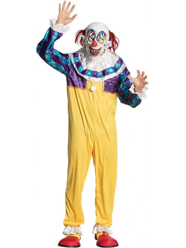Creepy IT clown kostuum