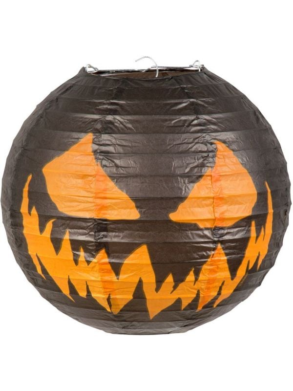 Creepy pumpkin halloween thema lampion