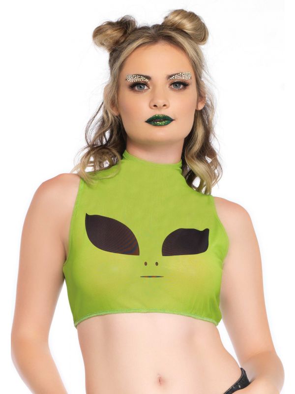 Crop top alien