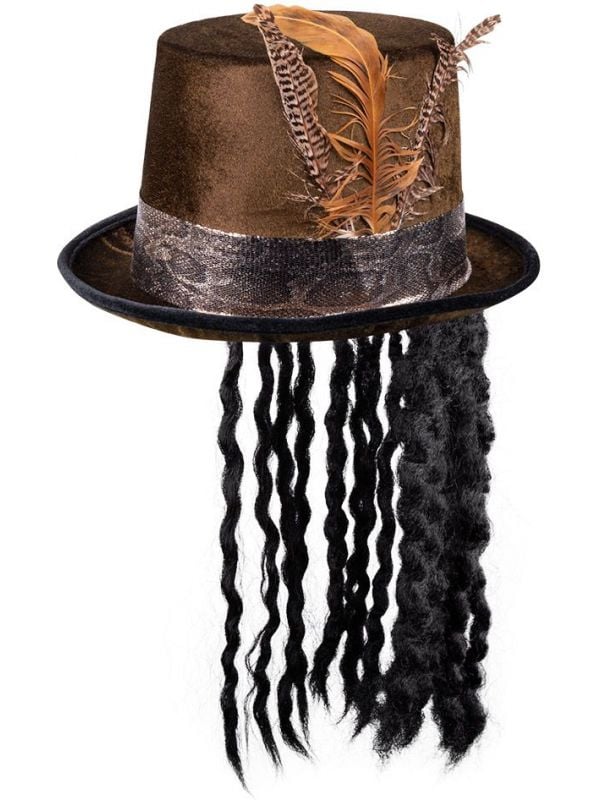 Damballah voodoo sjamaan hoed