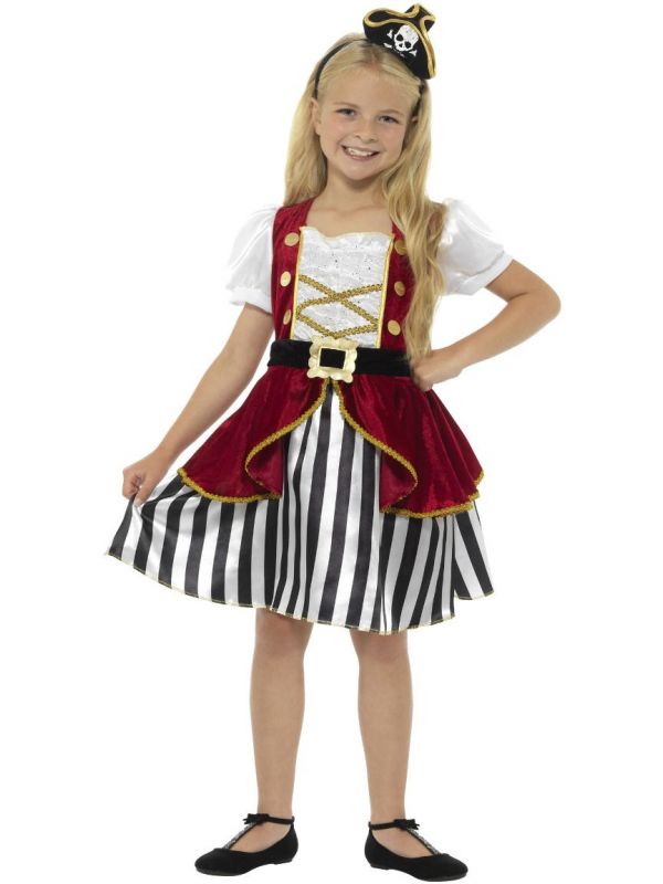Deluxe piraat meisjes jurkje