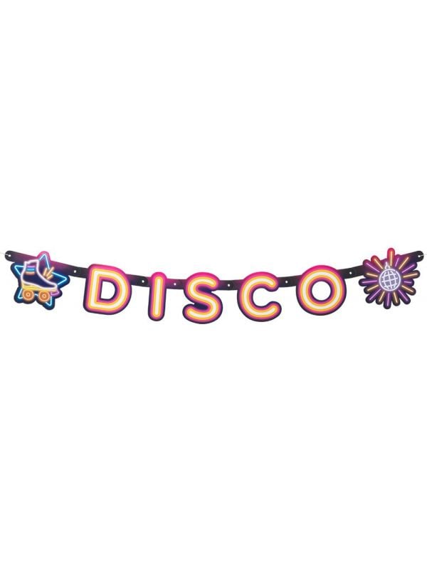 Disco fever themafeest letterslinger
