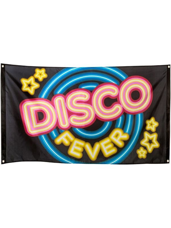 Disco fever themafeest vlag