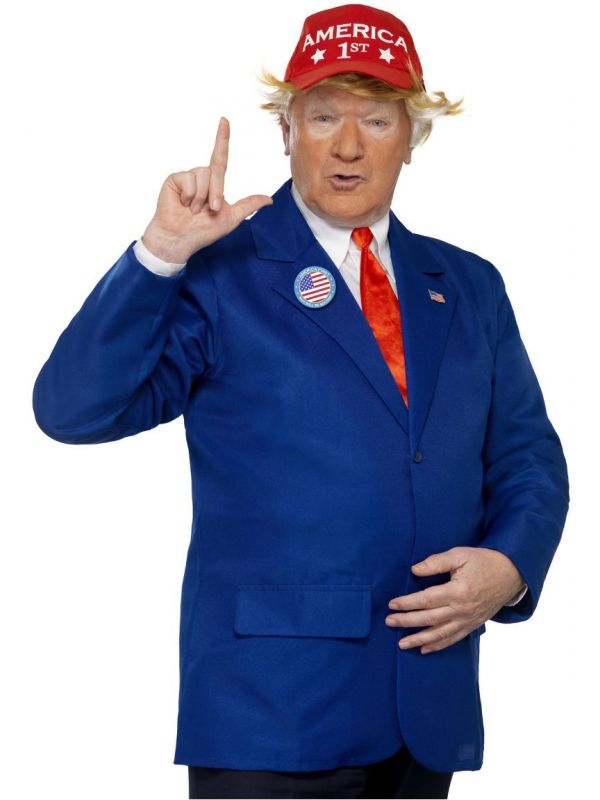 Donald trump amerika kostuum