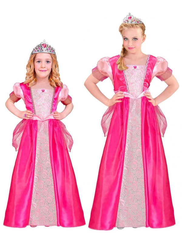 Doornroosje prinses jurk roze meisje