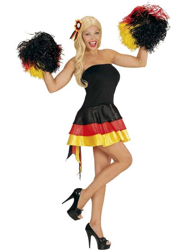 Duits jurk met haarstukje