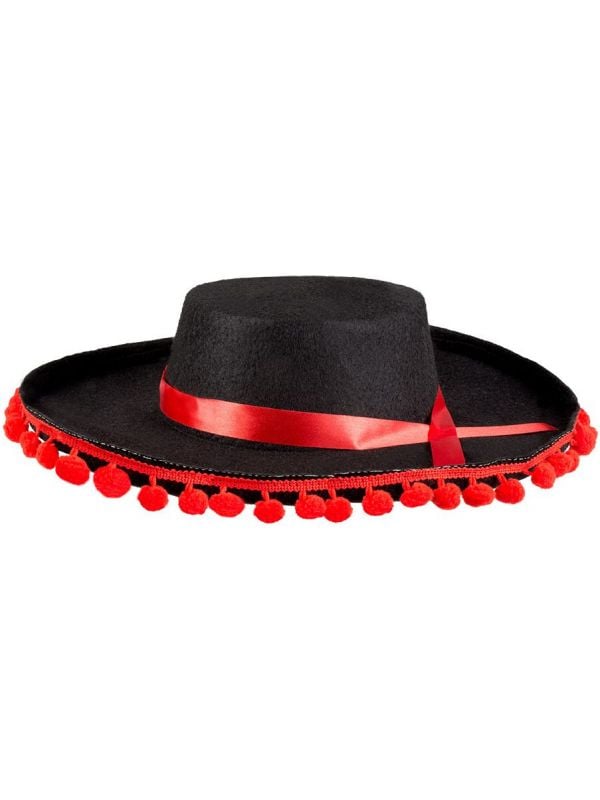 Espagnol zwarte hoed