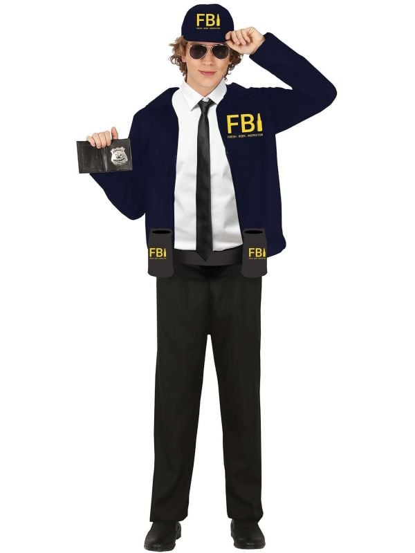 FBI bier inspecteur kostuum