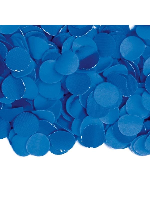 Feest confetti 1 kilo blauw