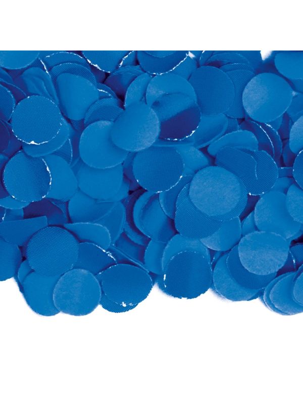 Feest confetti 100 gram blauw