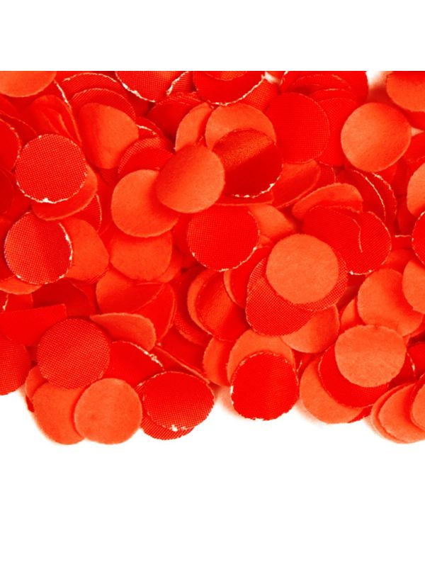 Feest confetti 100 gram rood