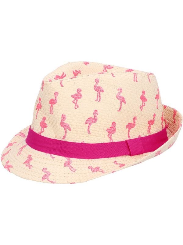 Festival flamingo hoed