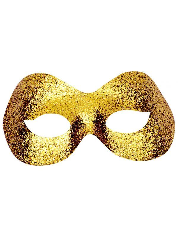 Fidelio gouden glitter oogmasker