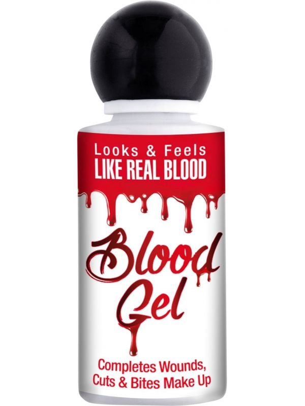 Flesje met bloed gel