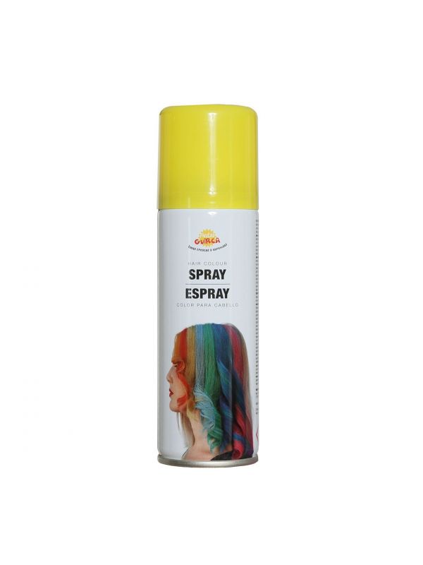 Fluor geel haarspray