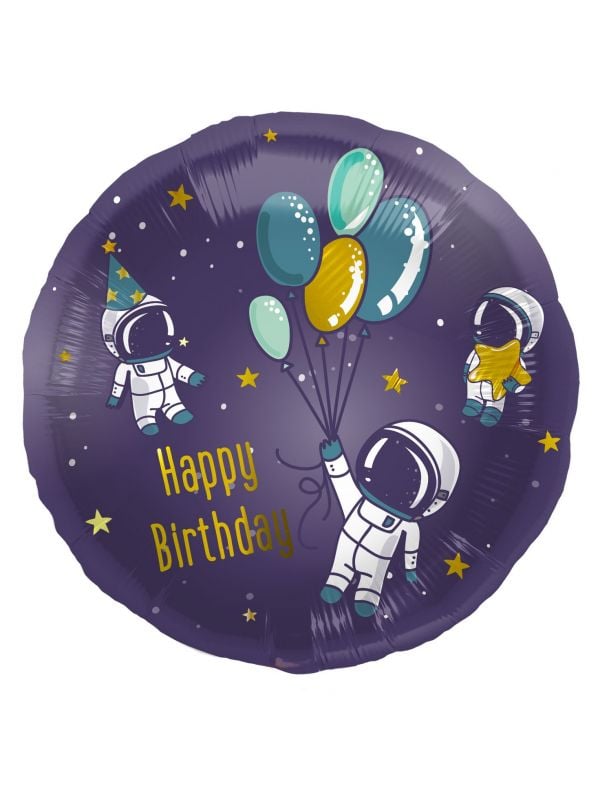 Folieballon astronaut paas verjaardag