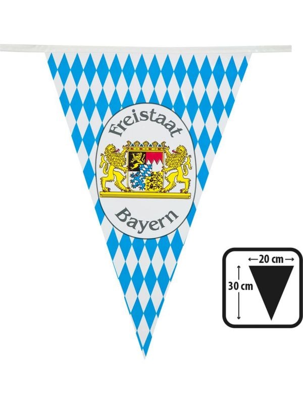 Freistaat Bayern oktoberfest vlaggenlijn