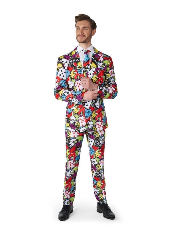 Fruitautomaat casino Suitmeister kostuum