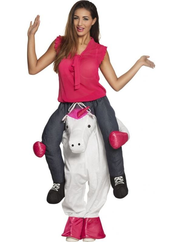 Funny unicorn instap kostuum volwassen