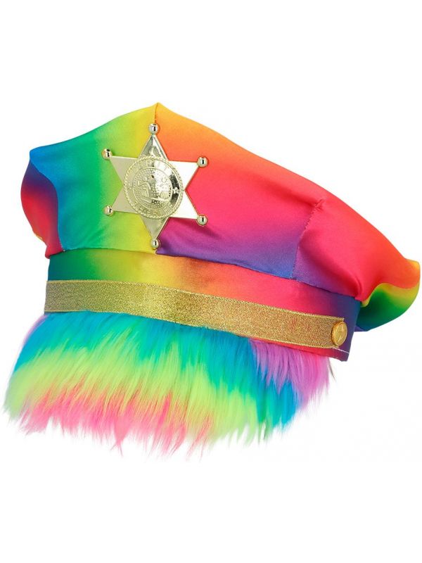 Gay pride regenboog Sheriff hoed