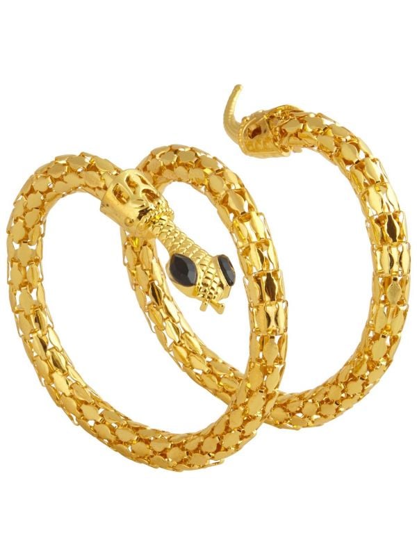 Gouden egyptische slang armband