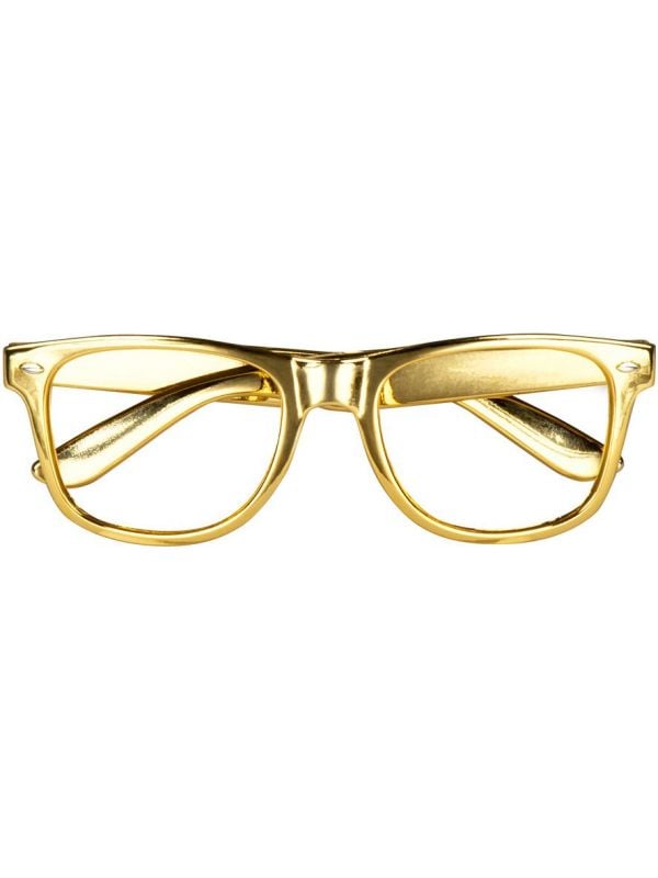 Gouden feestbril