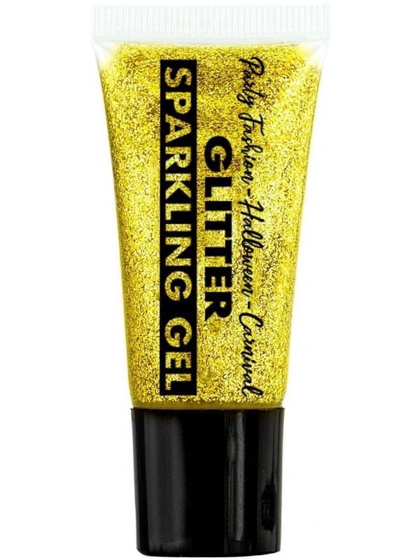 Gouden glitter schmink in tube