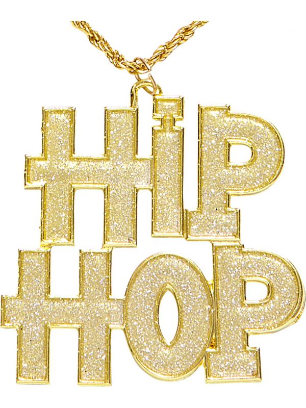 Gouden Hip-Hop ketting