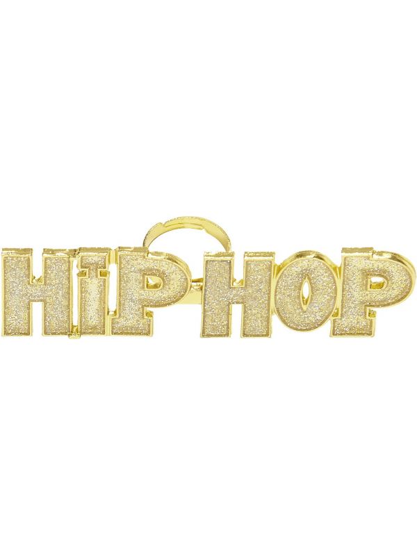 Gouden Hip-Hop ring