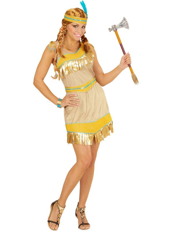 Gouden indianen jurkje