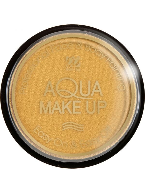 Gouden make-up waterbasis metallic