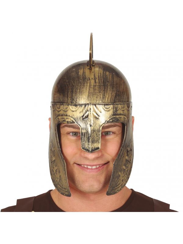 Gouden Spartaanse helm kind