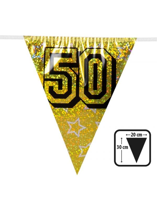 Gouden vlaggenlijn 50 jaar
