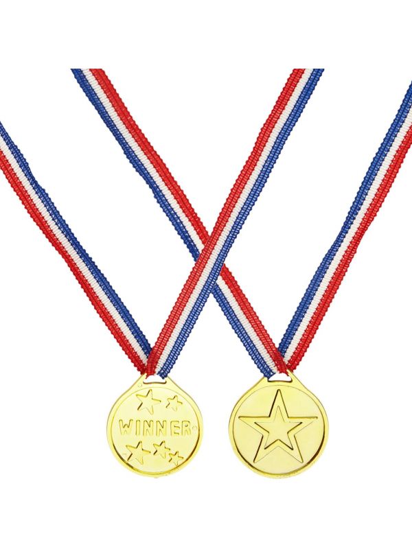 Gouden winnaars medaille
