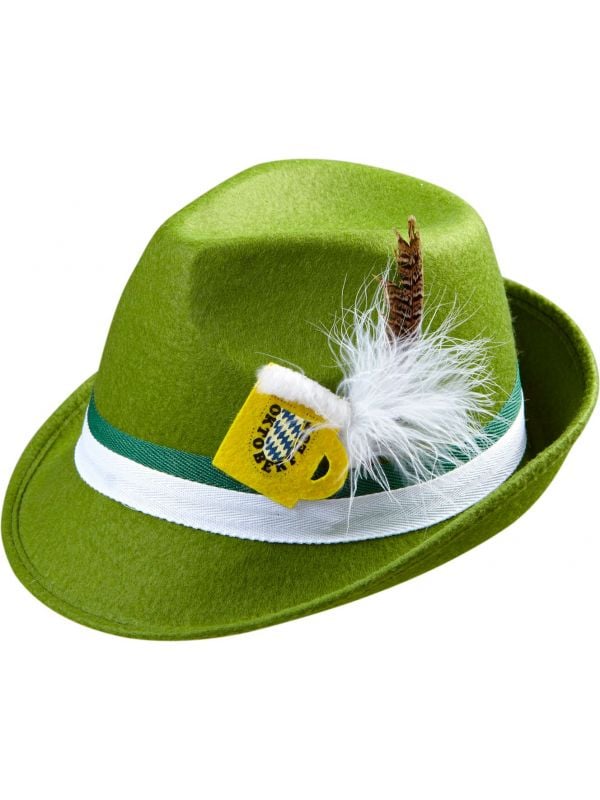 Groene Beierse hoed