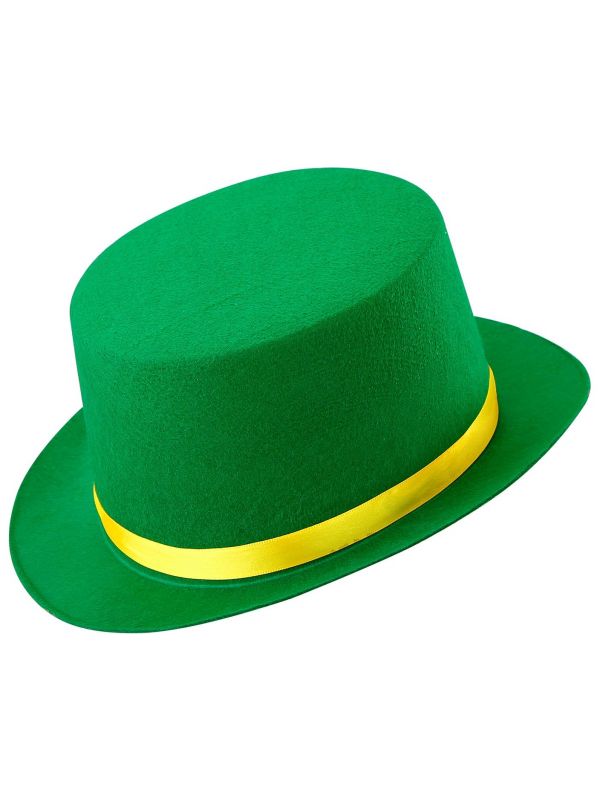 Groene hoge hoed kind