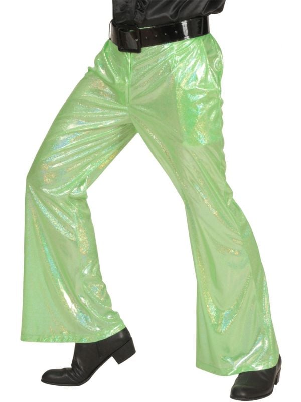 Groene holografische broek