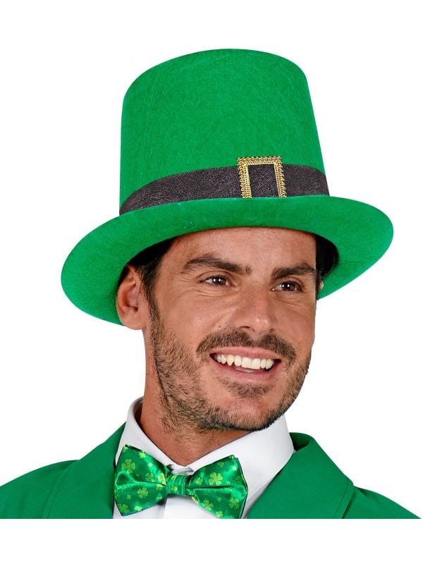 Groene St. Patricksday hoge hoed