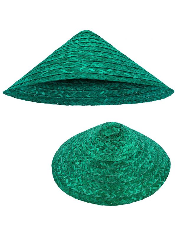 Groene vietkong hoed