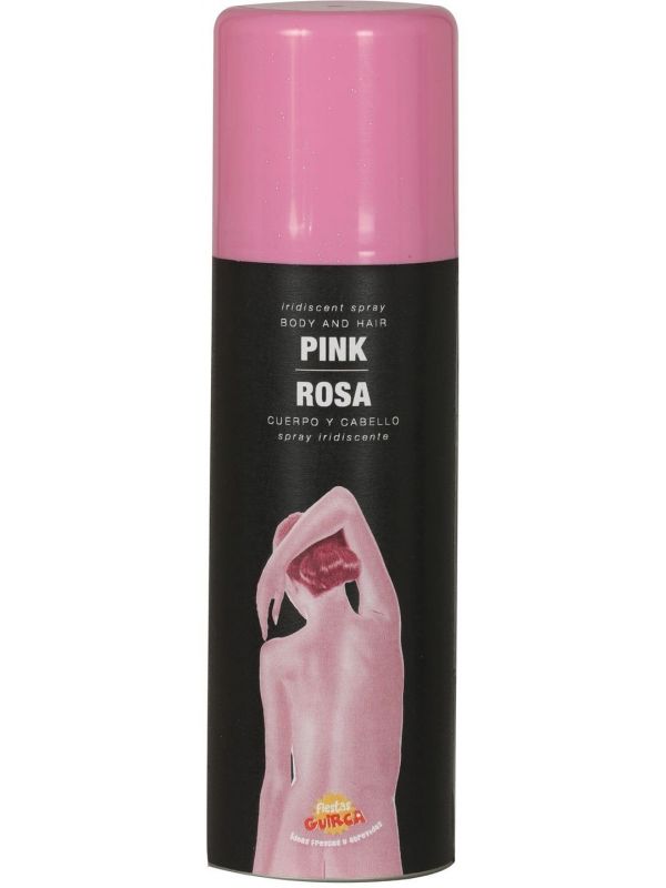 Haar en bodyspray roze parelmoer