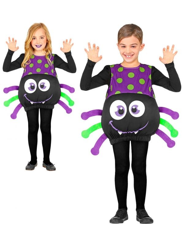 Halloween schattig spin kostuum kind