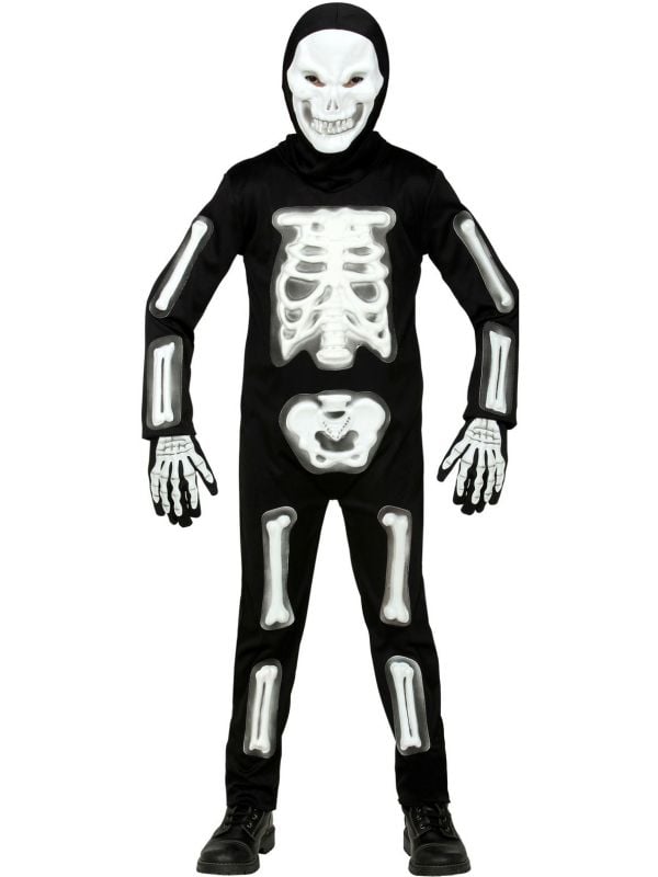 Halloween skelet kostuum kind