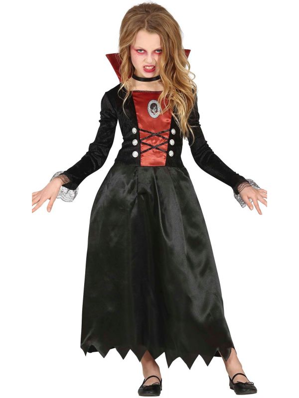 Halloween vampier jurk meisje