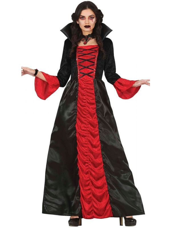 Halloween vampier jurk vrouw