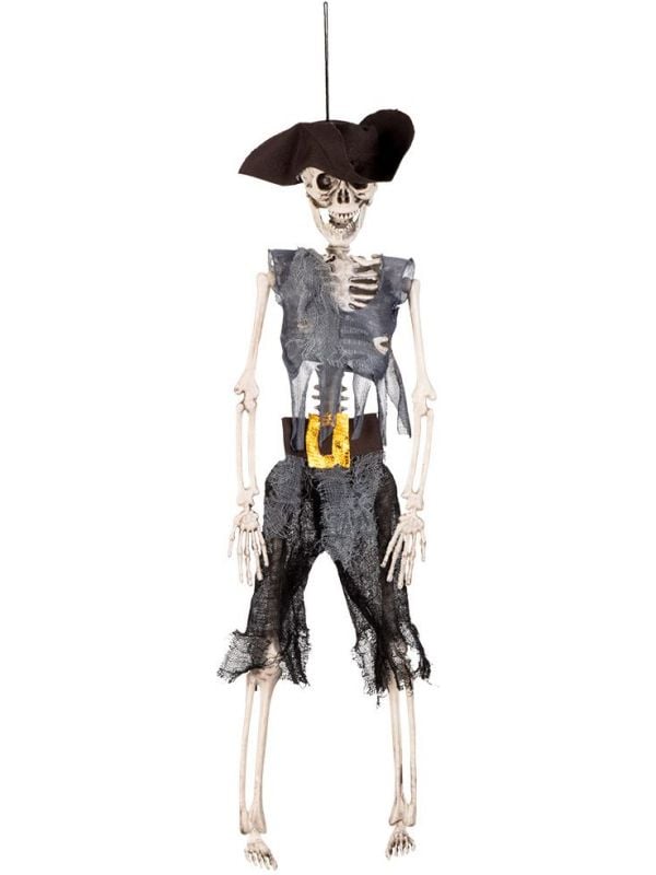 Hangende piraat skelet decoratie