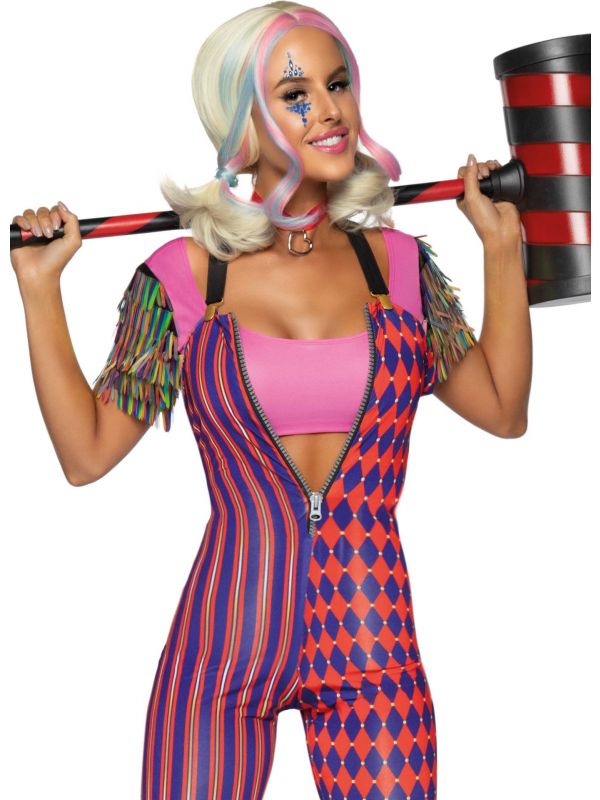 Harley Quinn kleurrijke jumpsuit