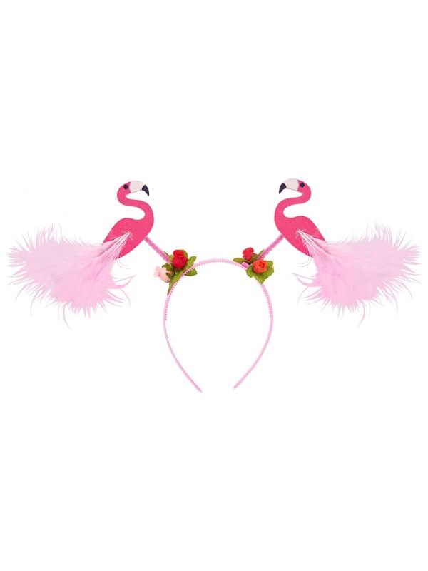 Hawaii glitter flamingo haarband