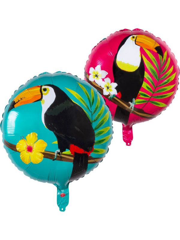 Hawaii toekan party folieballon