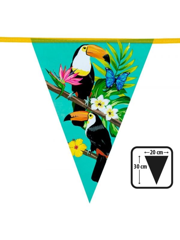 Hawaii toekan party vlaggenlijn