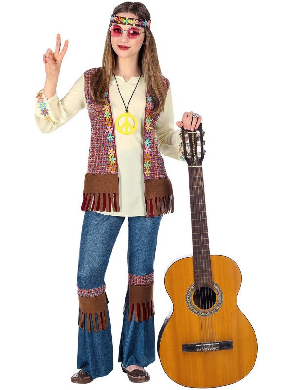 Hippie outfit 60s meisje